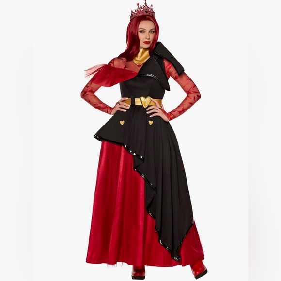 Spirit Of Halloween Dresses & Skirts - Queen of Hearts Rise of Red Disney Red Black Large L